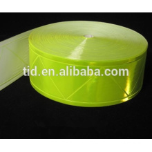 Глянцевый, Флуоресцентный желтый ленты для швейной безопасности, уровень стандарта ANSI/107 маки 2 РТ-PVCL2 лету